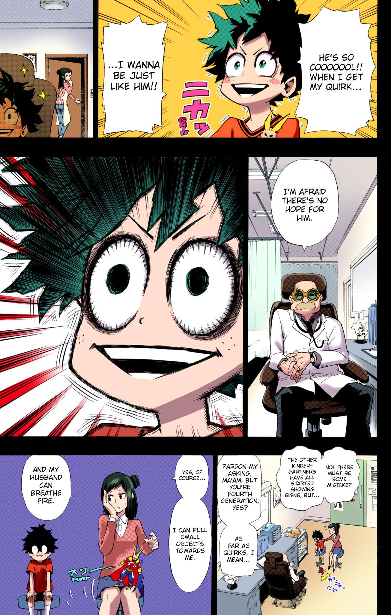 Boku no Hero Academia - Digital Colored Comics Chap 1 - Next Chap 2