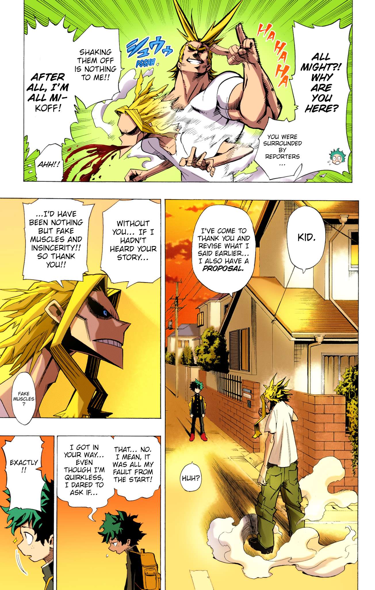 Boku no Hero Academia - Digital Colored Comics Chap 1 - Next Chap 2