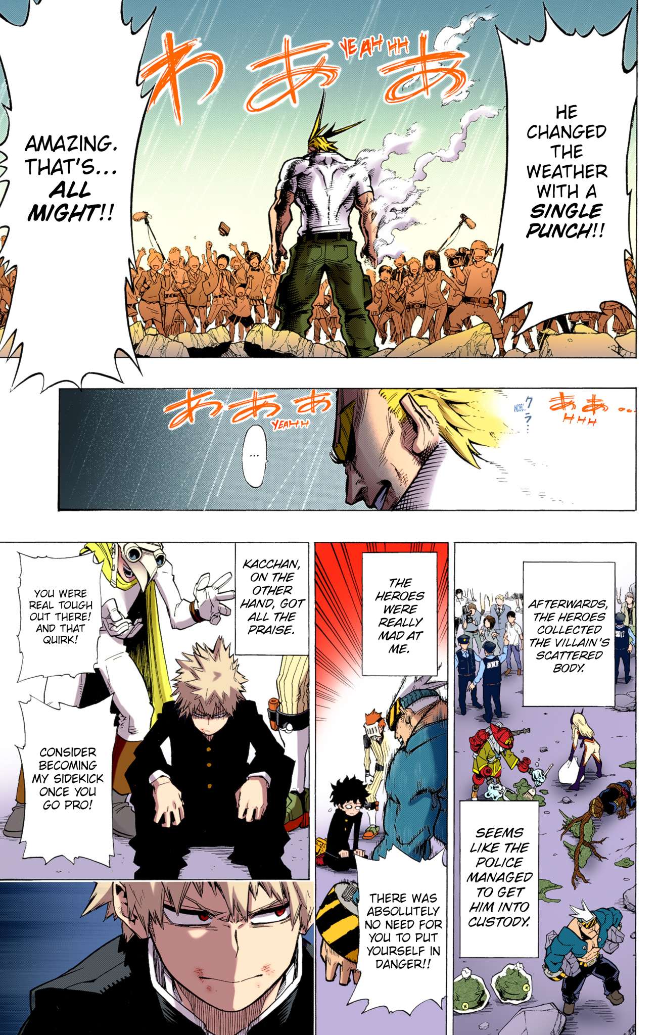 Boku no Hero Academia - Digital Colored Comics Chap 1 - Next Chap 2