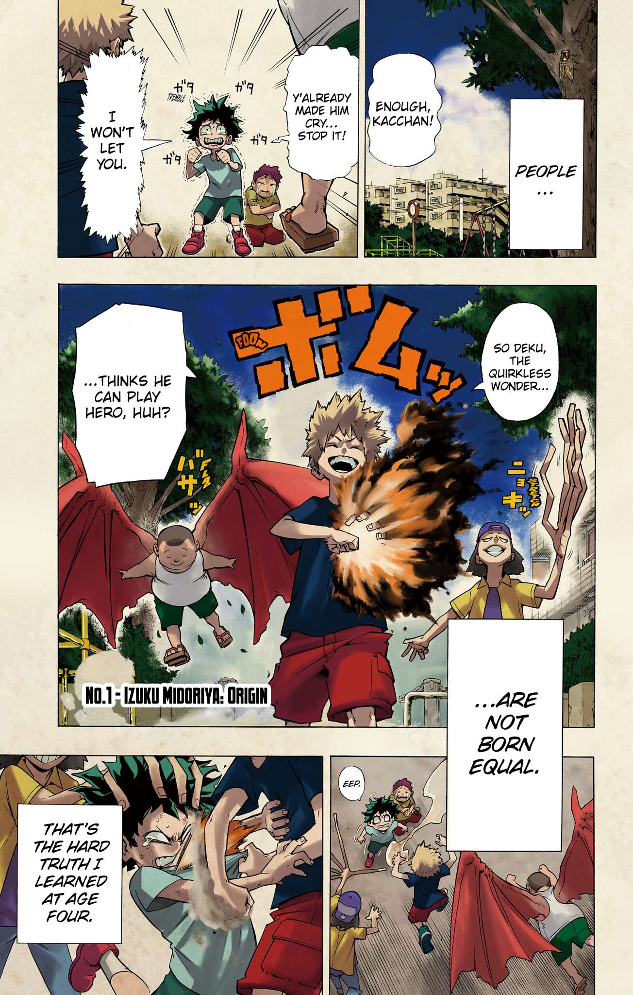 Boku no Hero Academia - Digital Colored Comics Chap 1 - Next Chap 2
