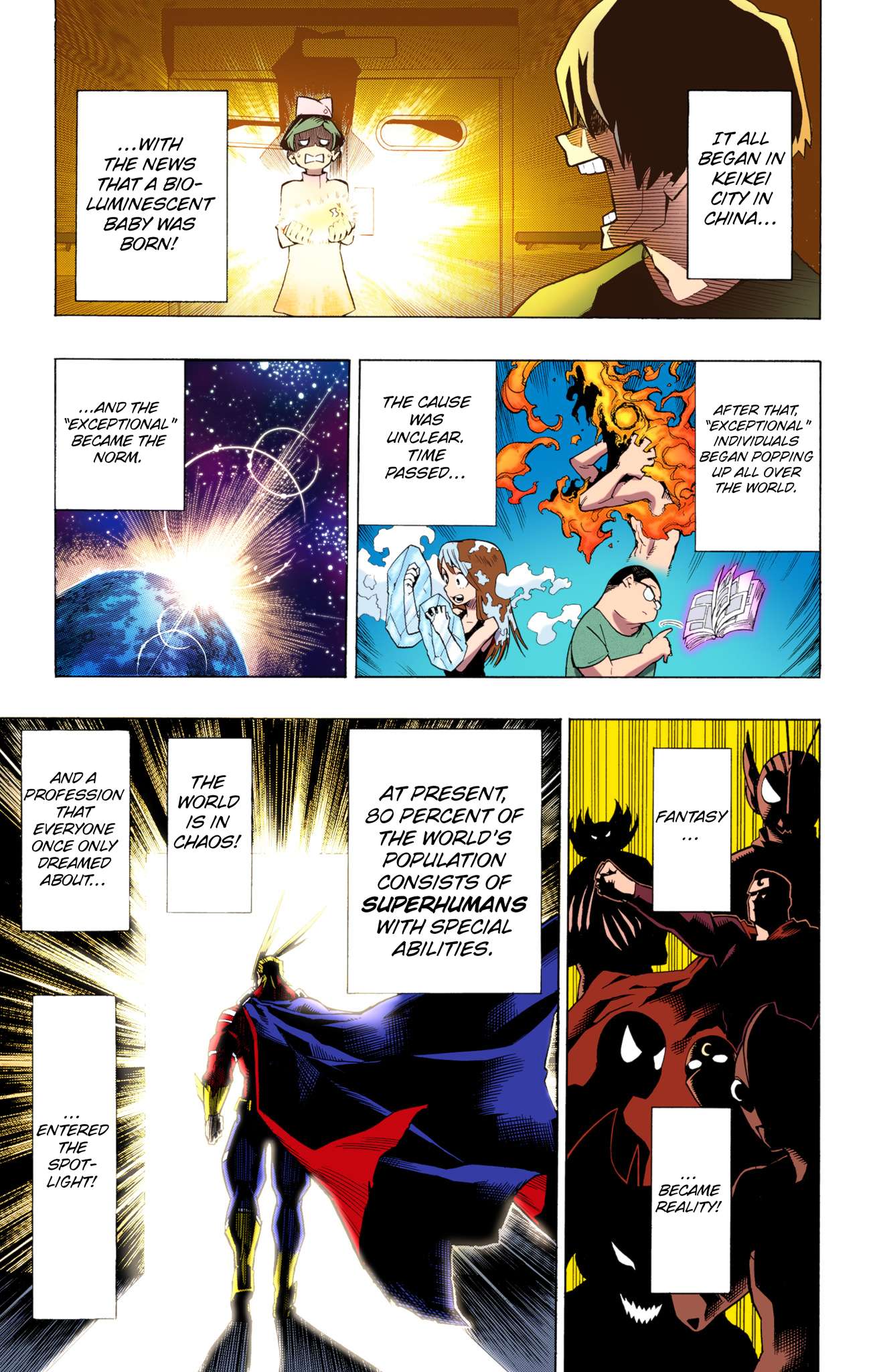 Boku no Hero Academia - Digital Colored Comics Chap 1 - Next Chap 2