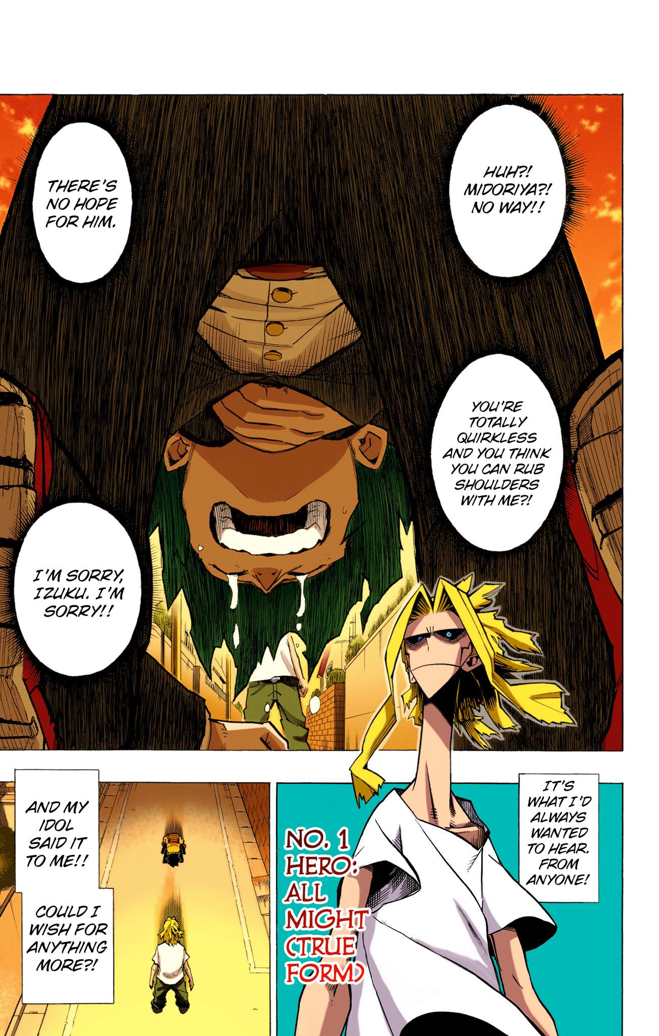 Boku no Hero Academia - Digital Colored Comics Chap 2 - Next Chap 3