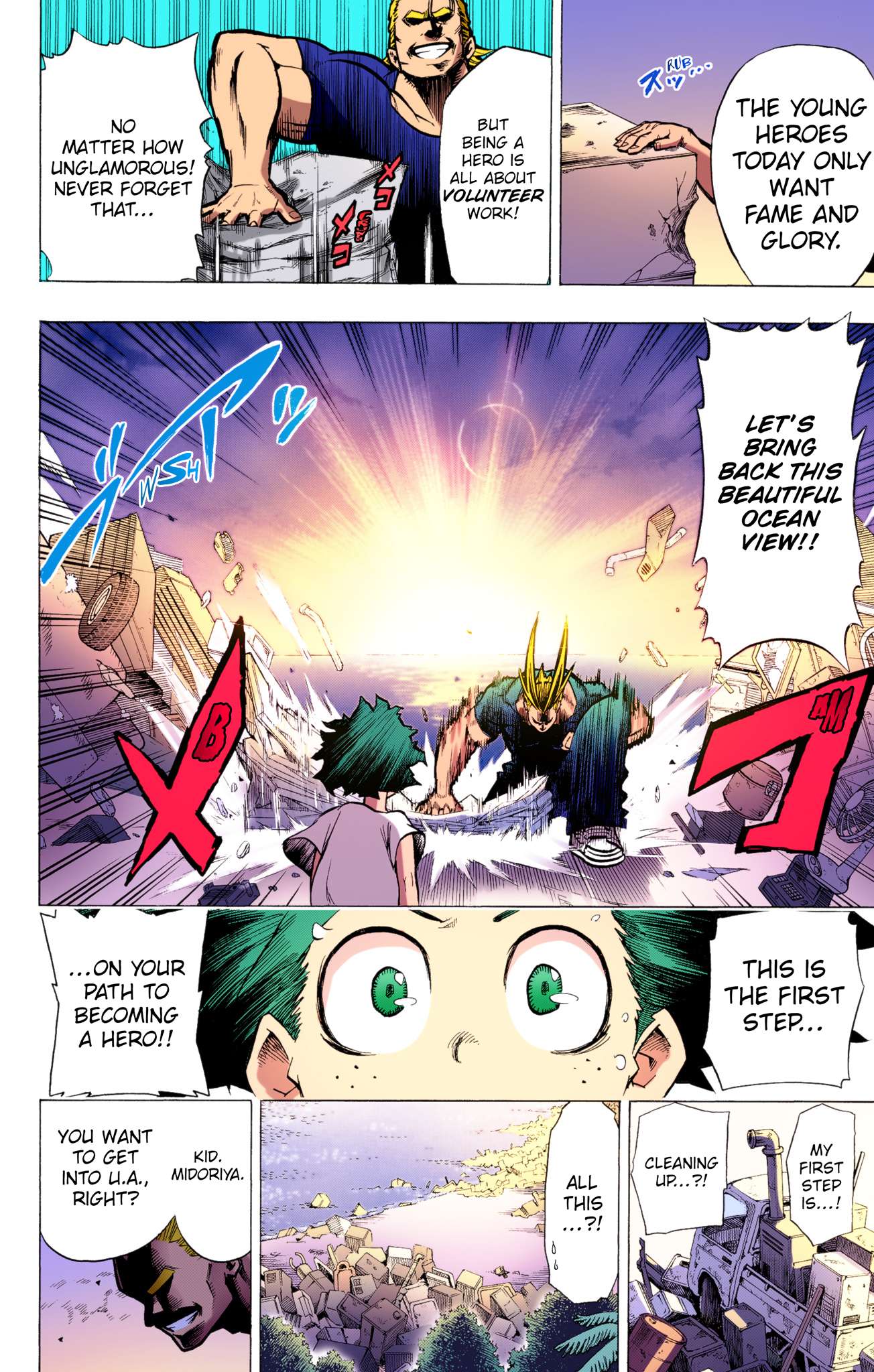 Boku no Hero Academia - Digital Colored Comics Chap 2 - Next Chap 3