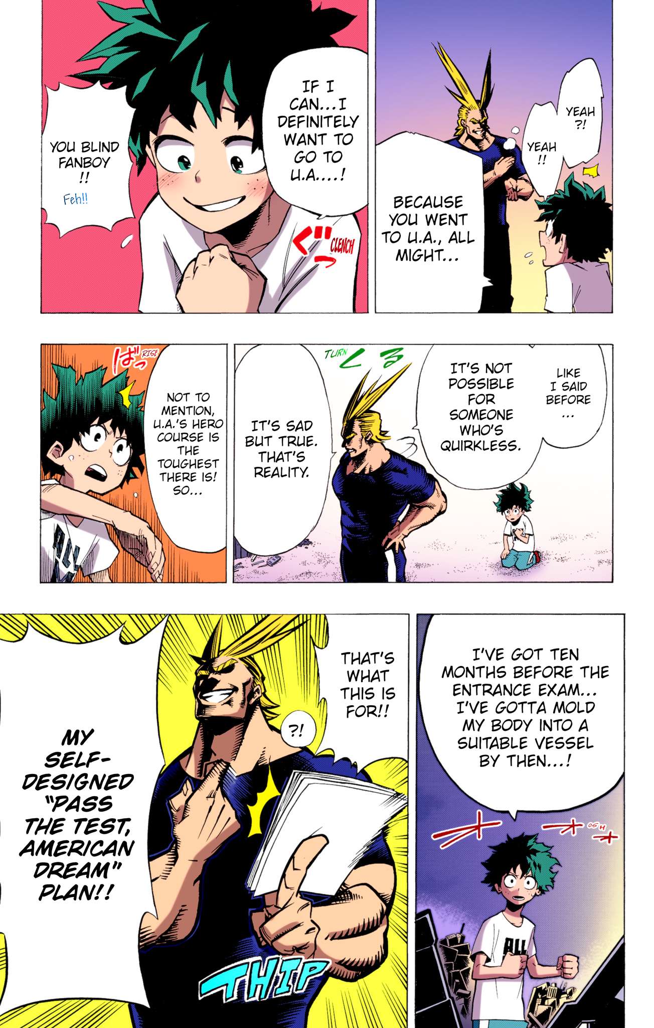 Boku no Hero Academia - Digital Colored Comics Chap 2 - Next Chap 3