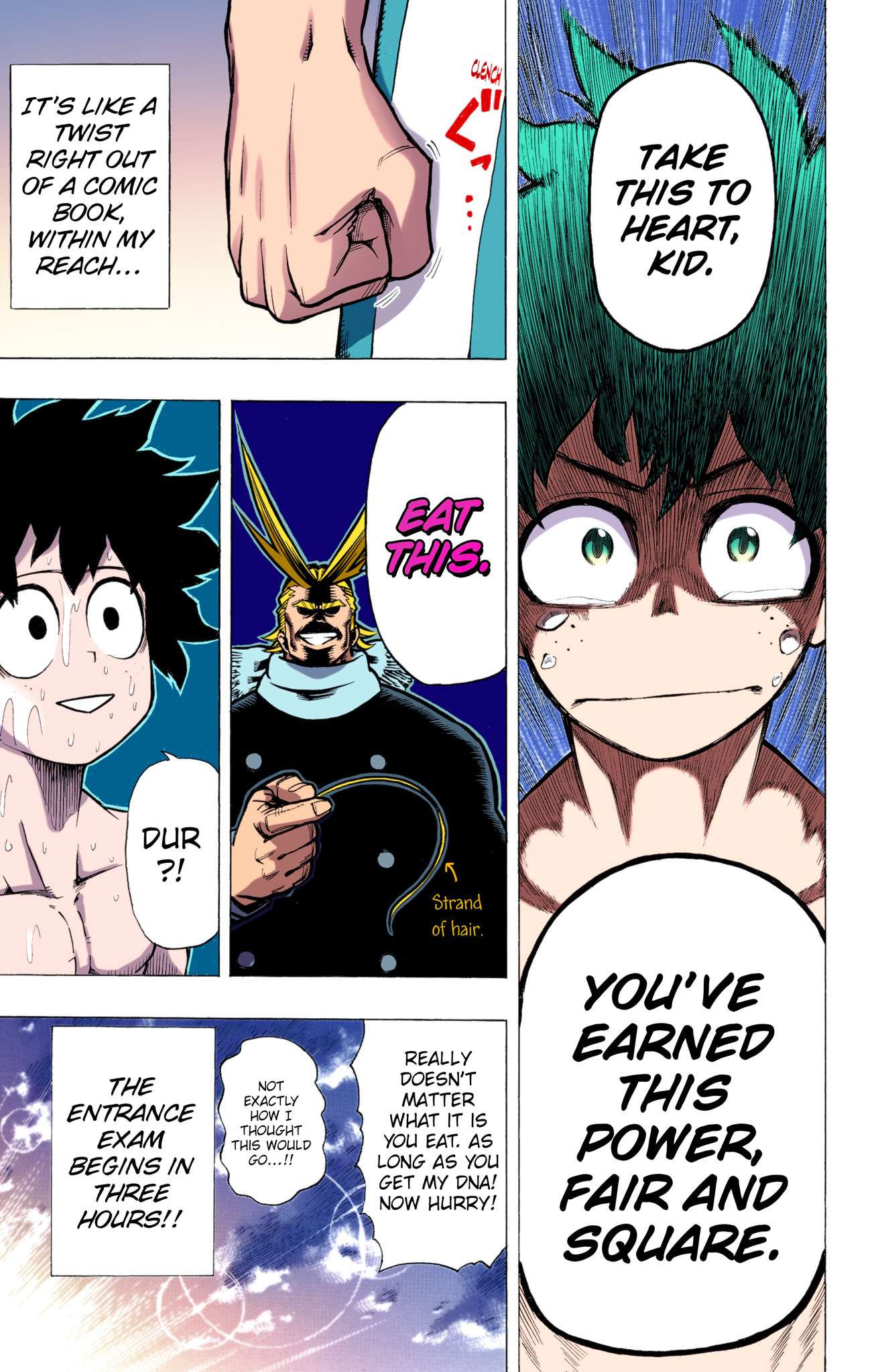 Boku no Hero Academia - Digital Colored Comics Chap 2 - Next Chap 3