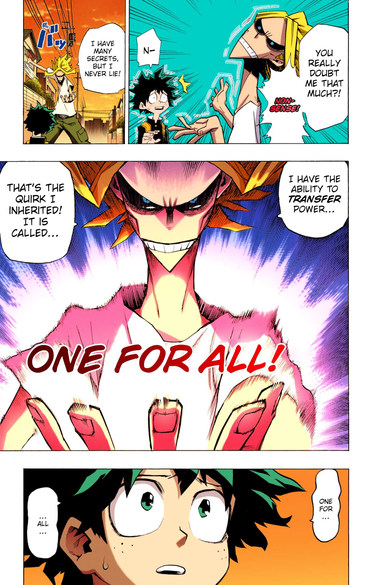 Boku no Hero Academia - Digital Colored Comics Chap 2 - Next Chap 3