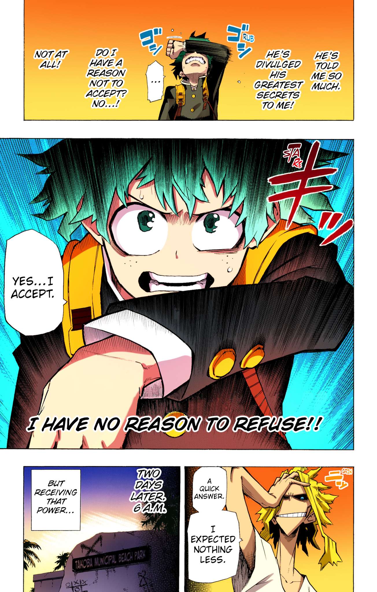 Boku no Hero Academia - Digital Colored Comics Chap 2 - Next Chap 3