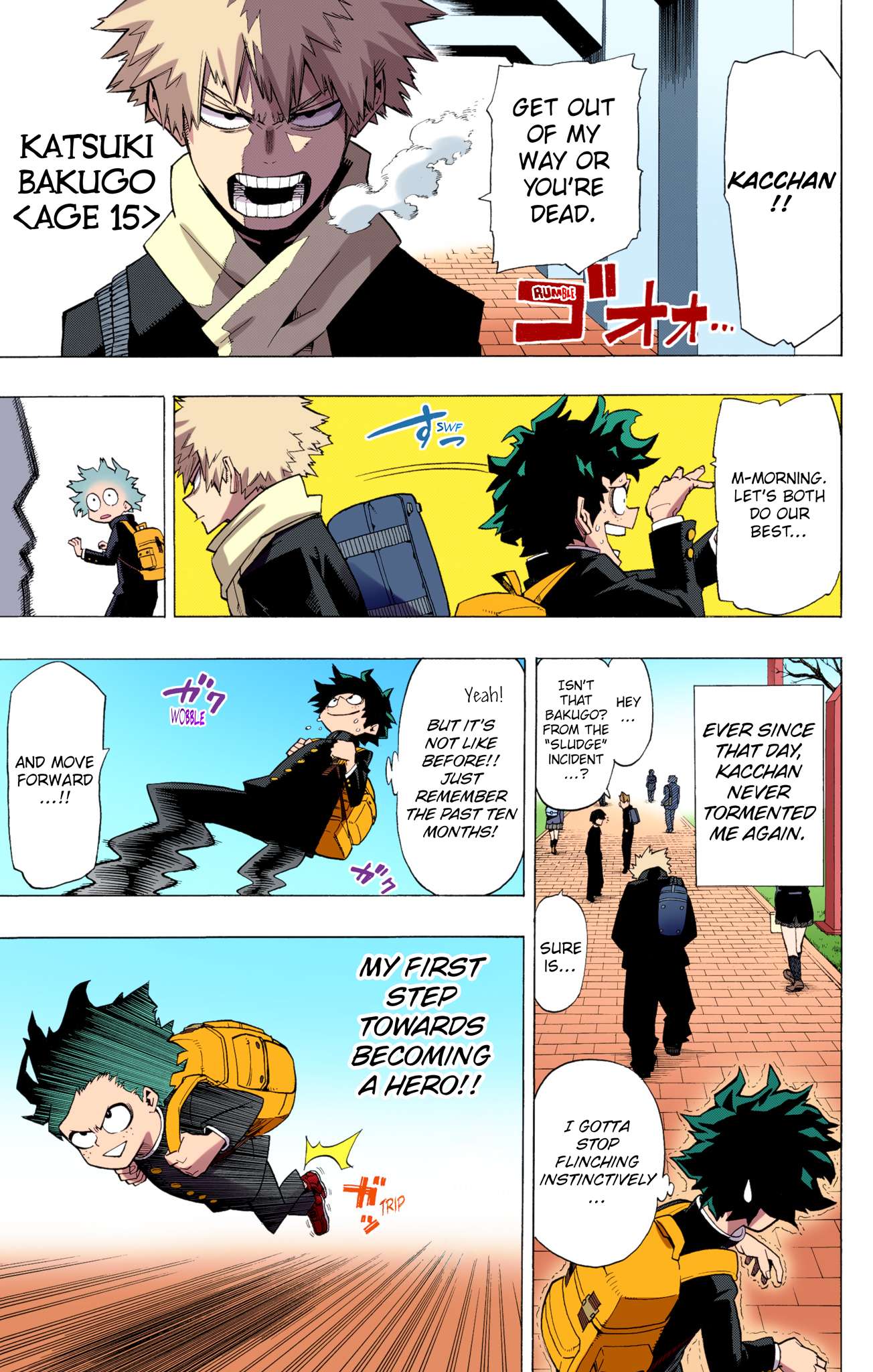 Boku no Hero Academia - Digital Colored Comics Chap 3 - Next Chap 4