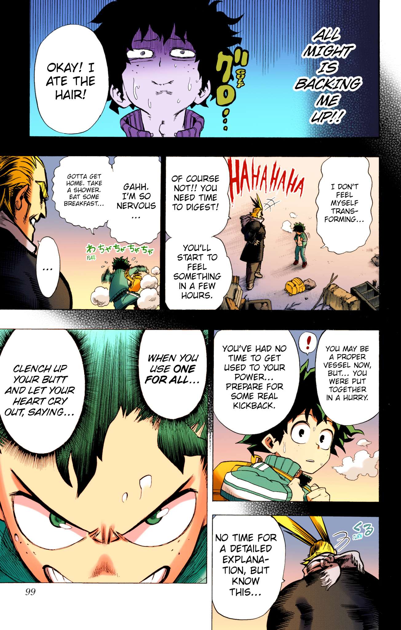 Boku no Hero Academia - Digital Colored Comics Chap 3 - Next Chap 4