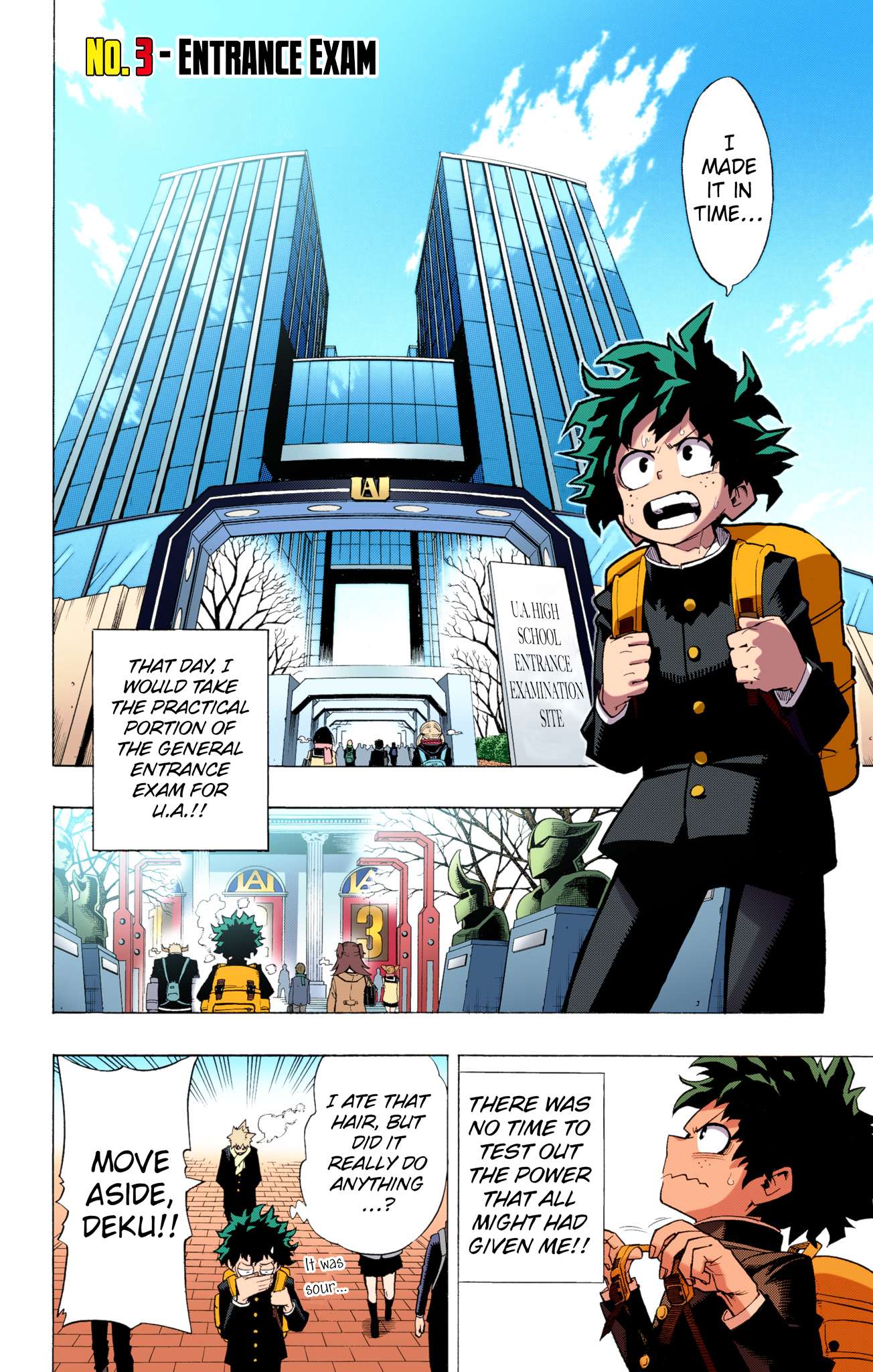 Boku no Hero Academia - Digital Colored Comics Chap 3 - Next Chap 4