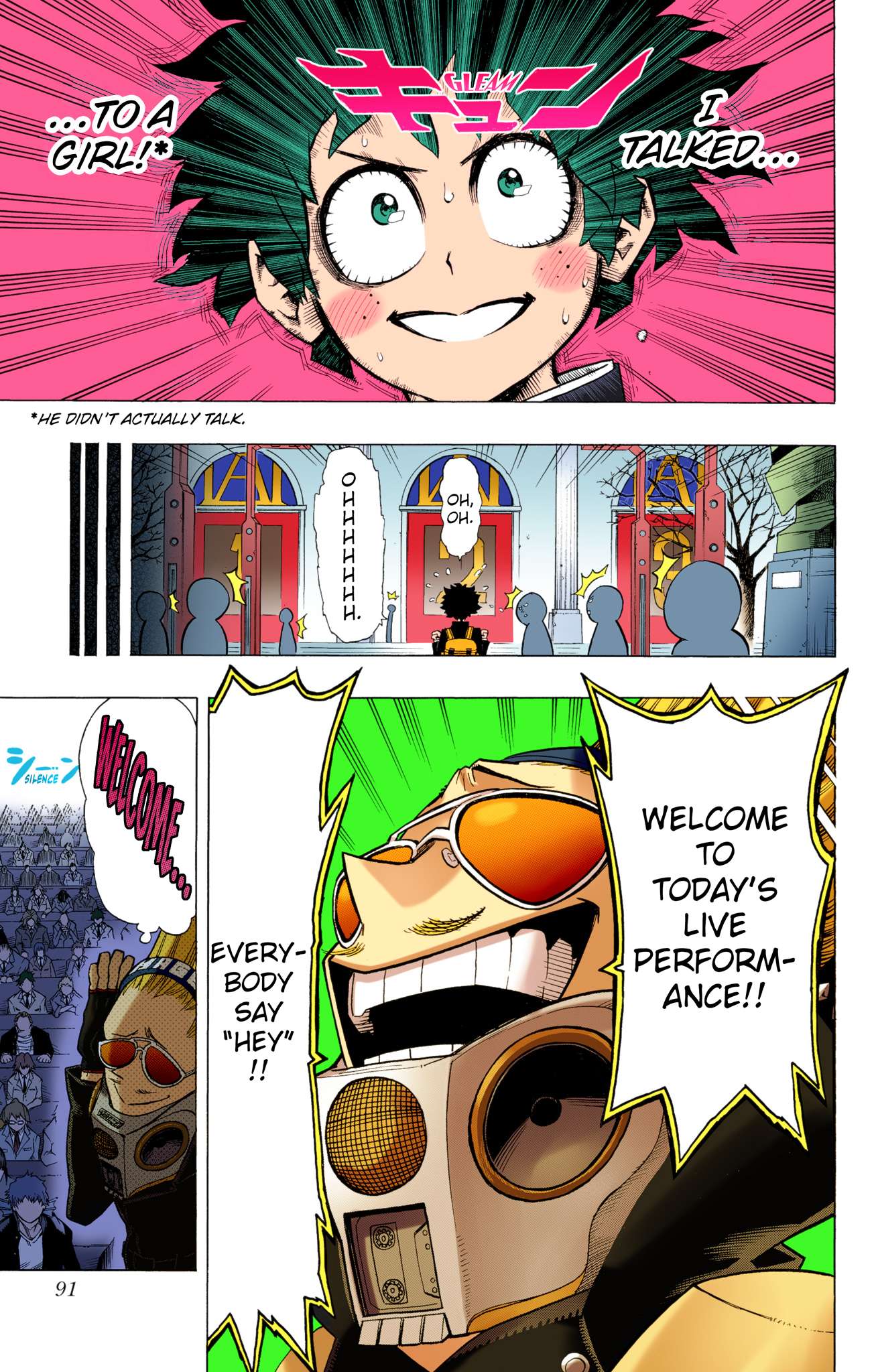 Boku no Hero Academia - Digital Colored Comics Chap 3 - Next Chap 4