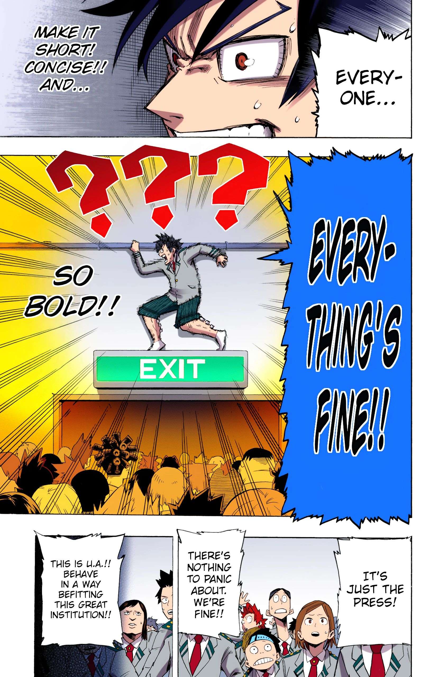 Boku no Hero Academia - Digital Colored Comics Chap 12 - Next Chap 13