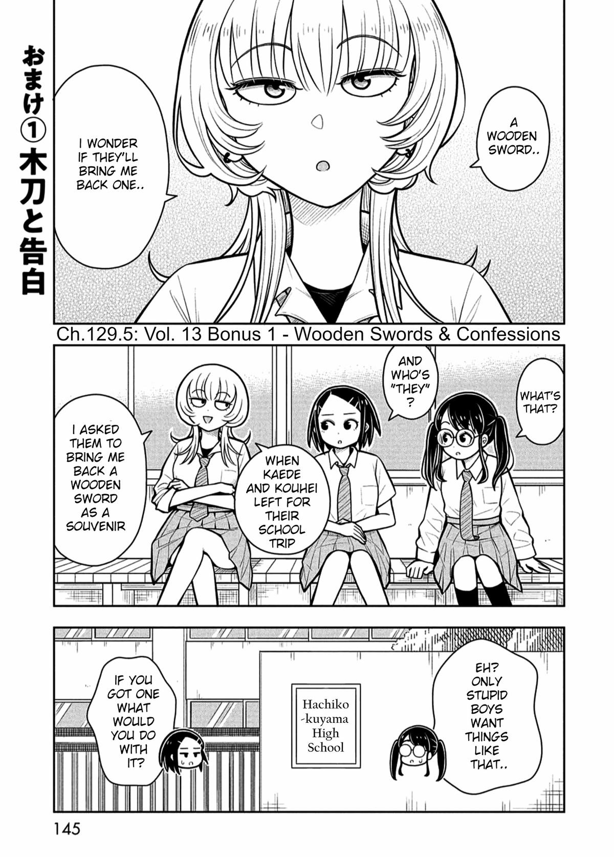 Kyou kara Hajimeru Osananajimi Chap 129.5 - Next Chap 130.5