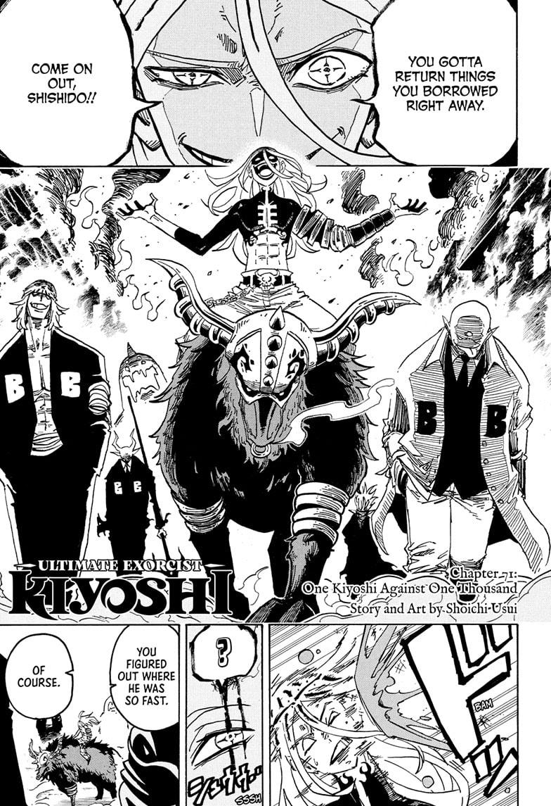 Exorcist no Kiyoshi-kun Chap 71 - Next Chap 72