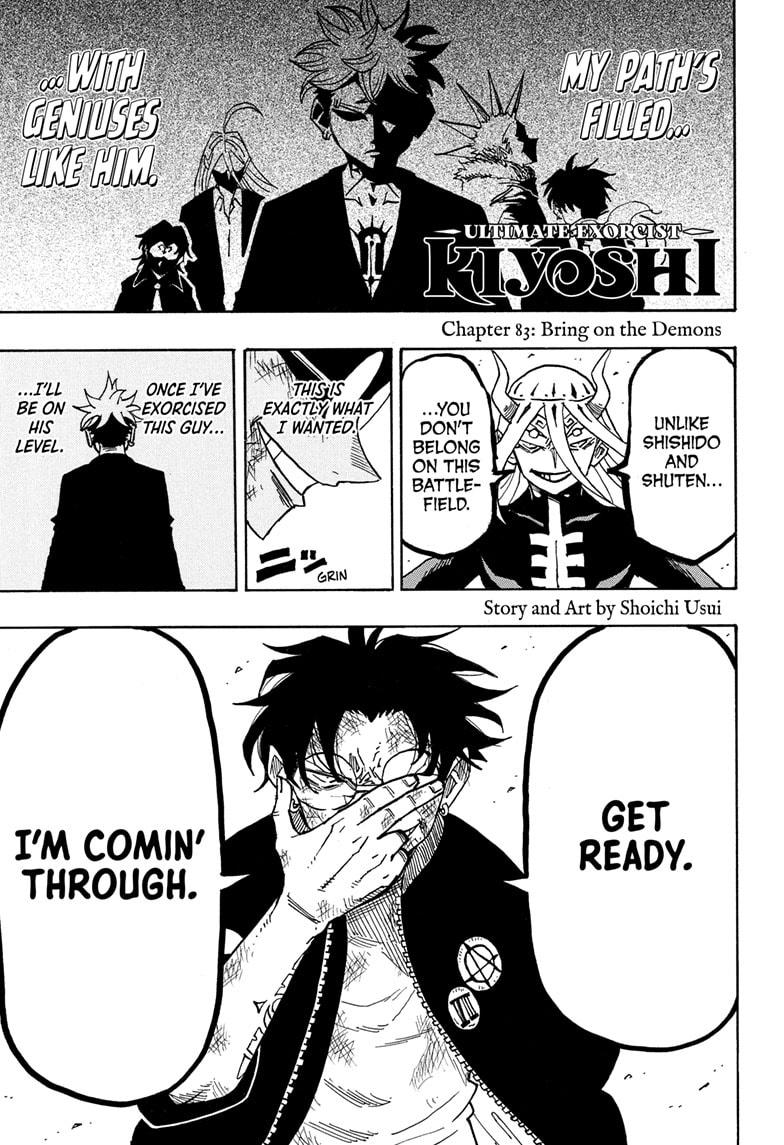 Exorcist no Kiyoshi-kun Chap 83 - Next Chap 84