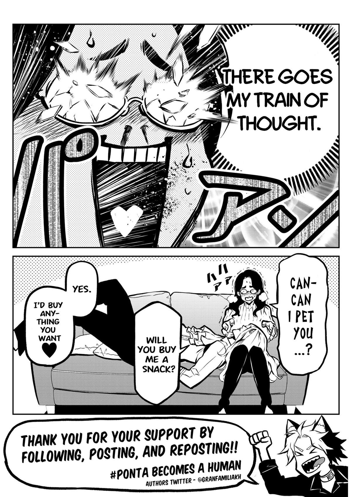 Ponta ga Hito ni Narimashite Chap 4 - Next Chap 5