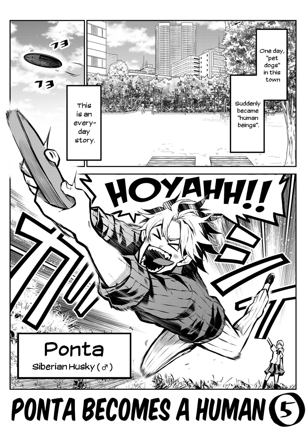 Ponta ga Hito ni Narimashite Chap 5 - Next Chap 6