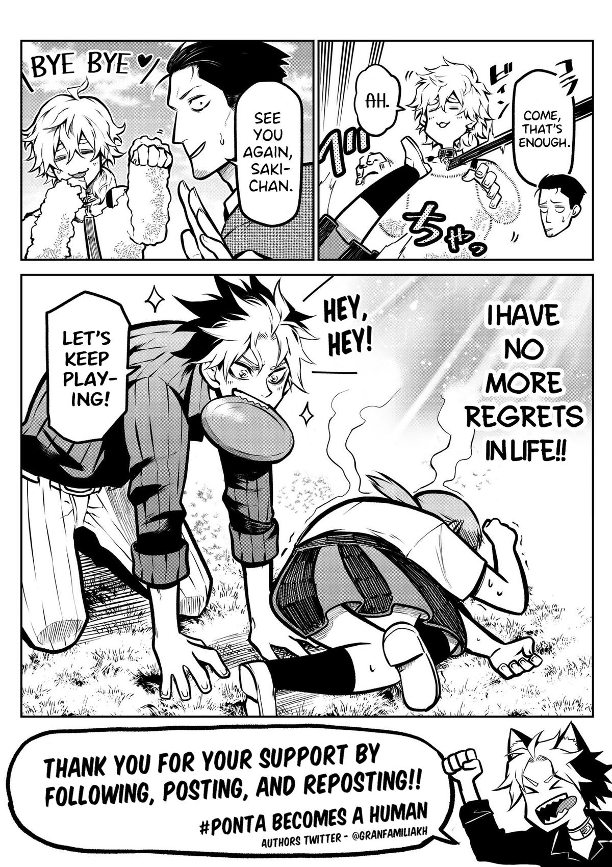 Ponta ga Hito ni Narimashite Chap 5 - Next Chap 6