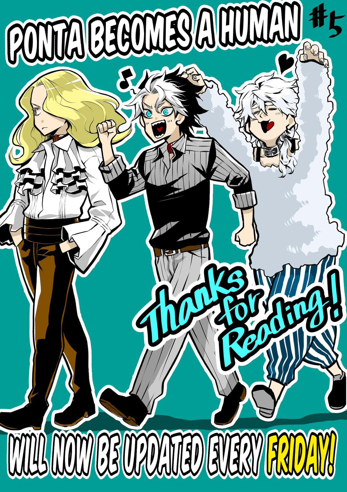 Ponta ga Hito ni Narimashite Chap 5 - Next Chap 6