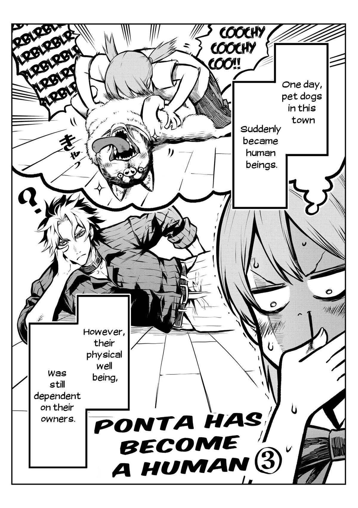 Ponta ga Hito ni Narimashite Chap 3 - Next Chap 4
