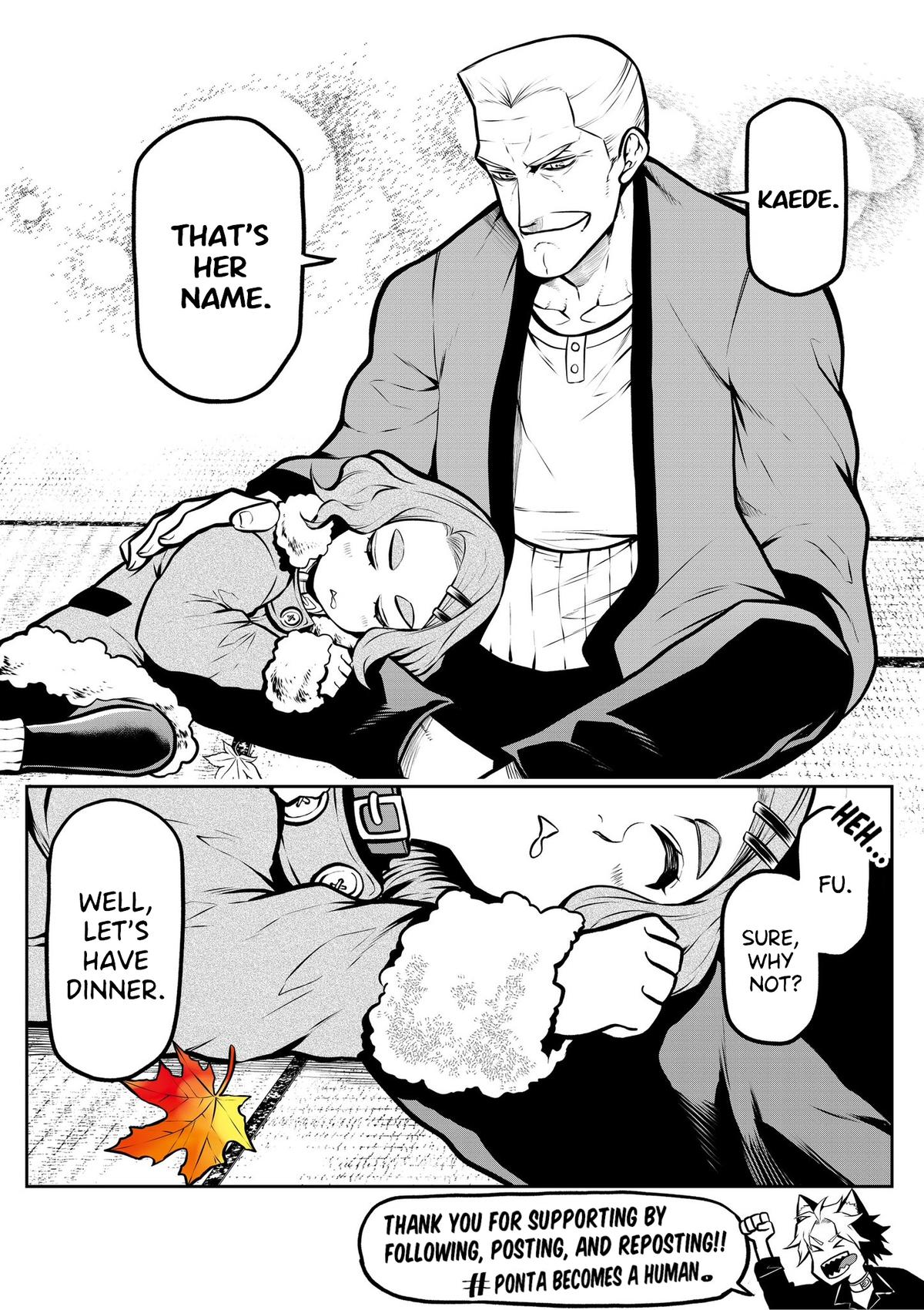 Ponta ga Hito ni Narimashite Chap 11 - Next Chap 12