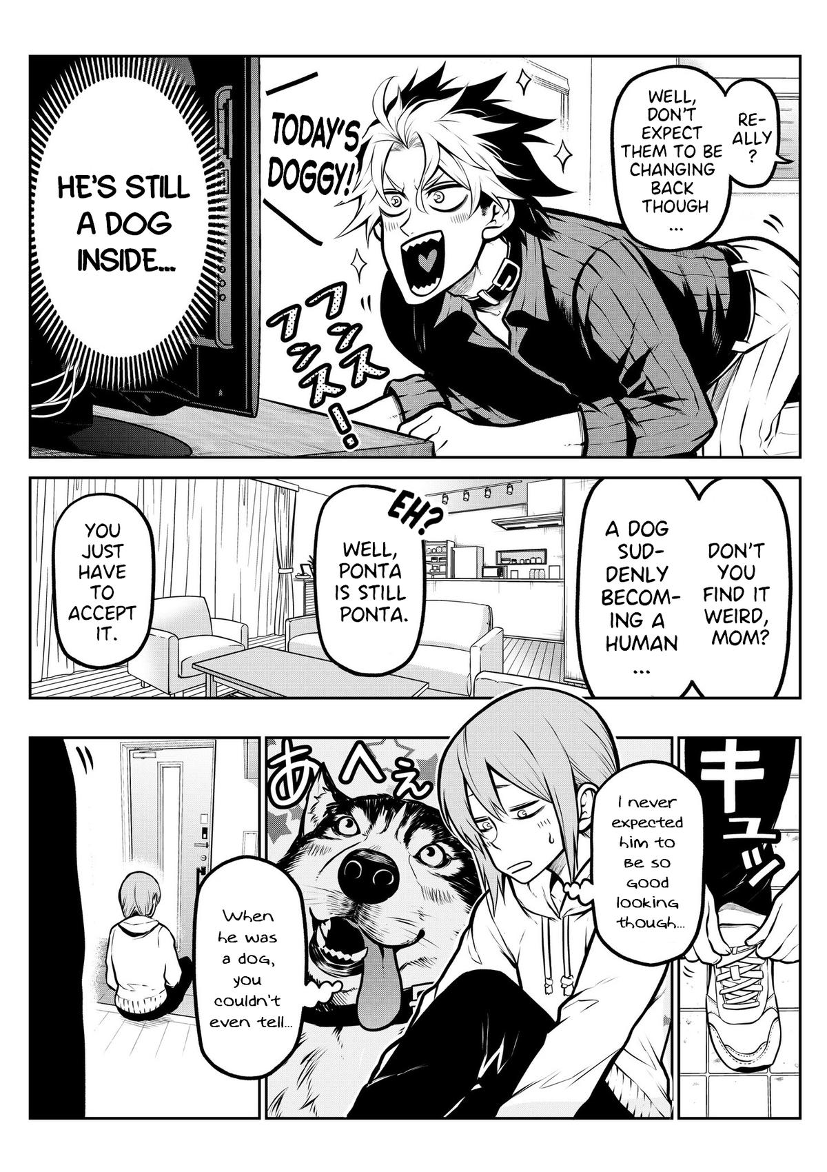 Ponta ga Hito ni Narimashite Chap 13 - Next Chap 14