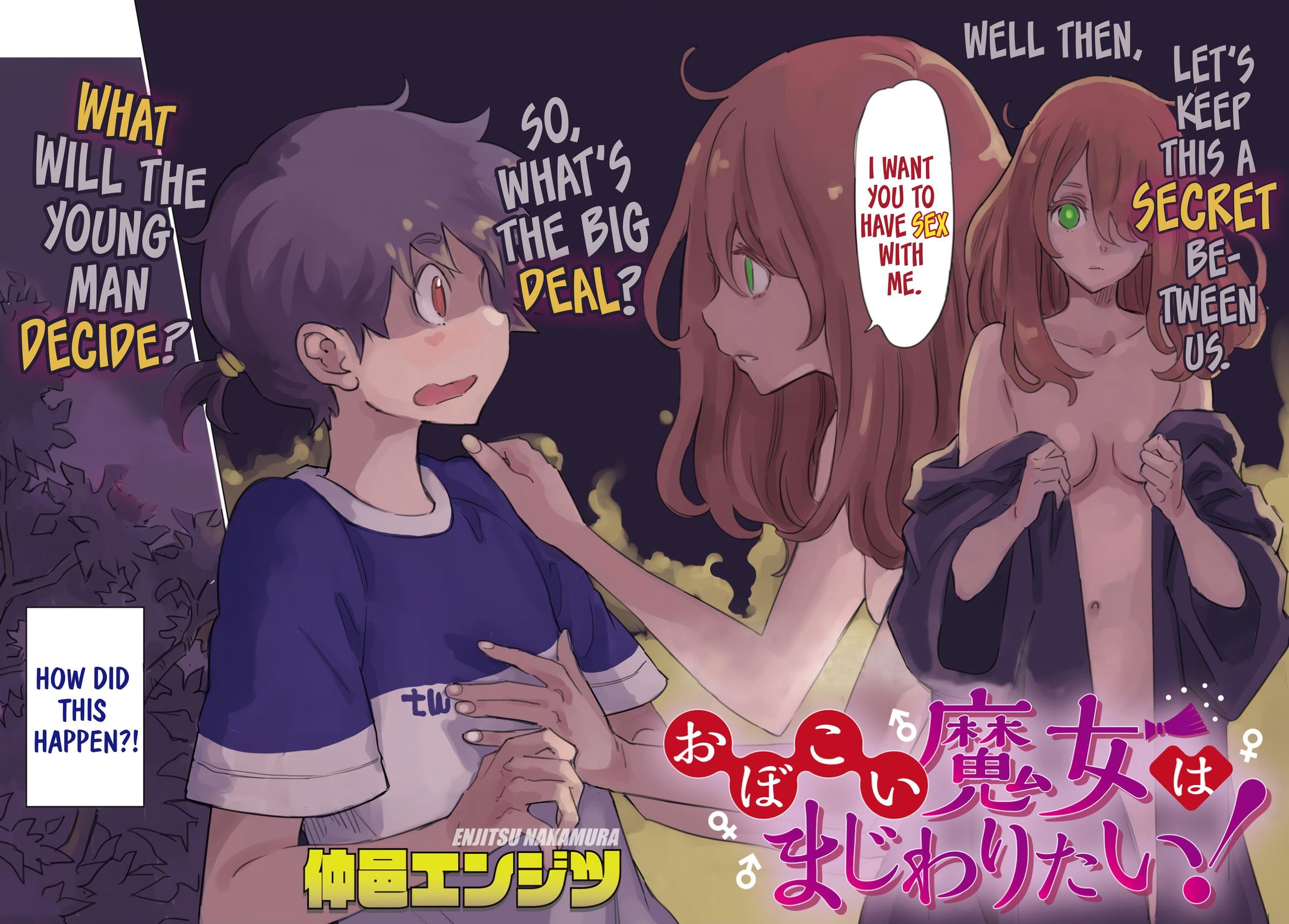 Obokoi Majo wa Majiwaritai! Chap 1 - Next Chap 2
