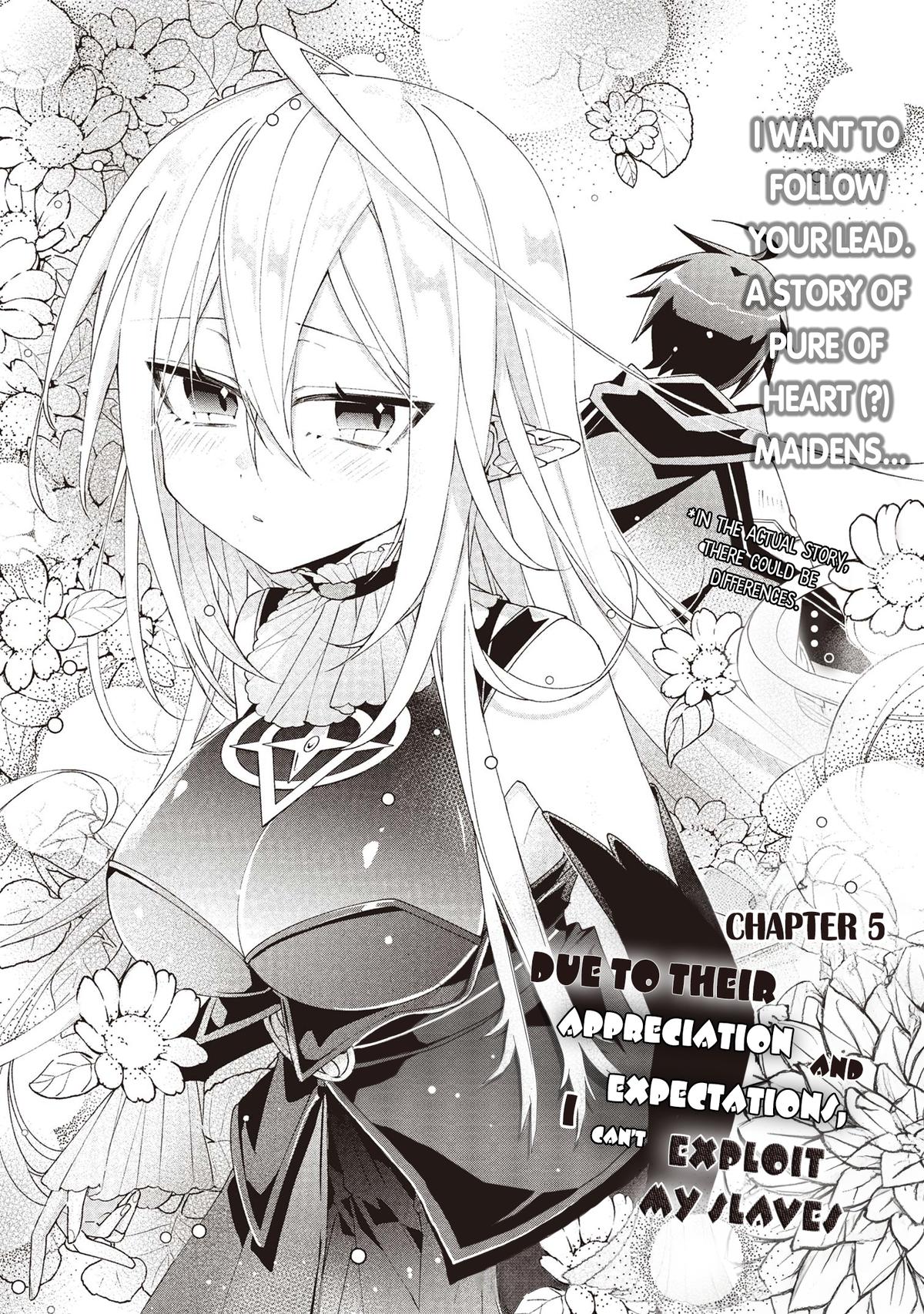 Dorei kara no Kitai to Hyouka no Sei de Sakushu Dekinai no da ga Chap 5 - Next Chap 6