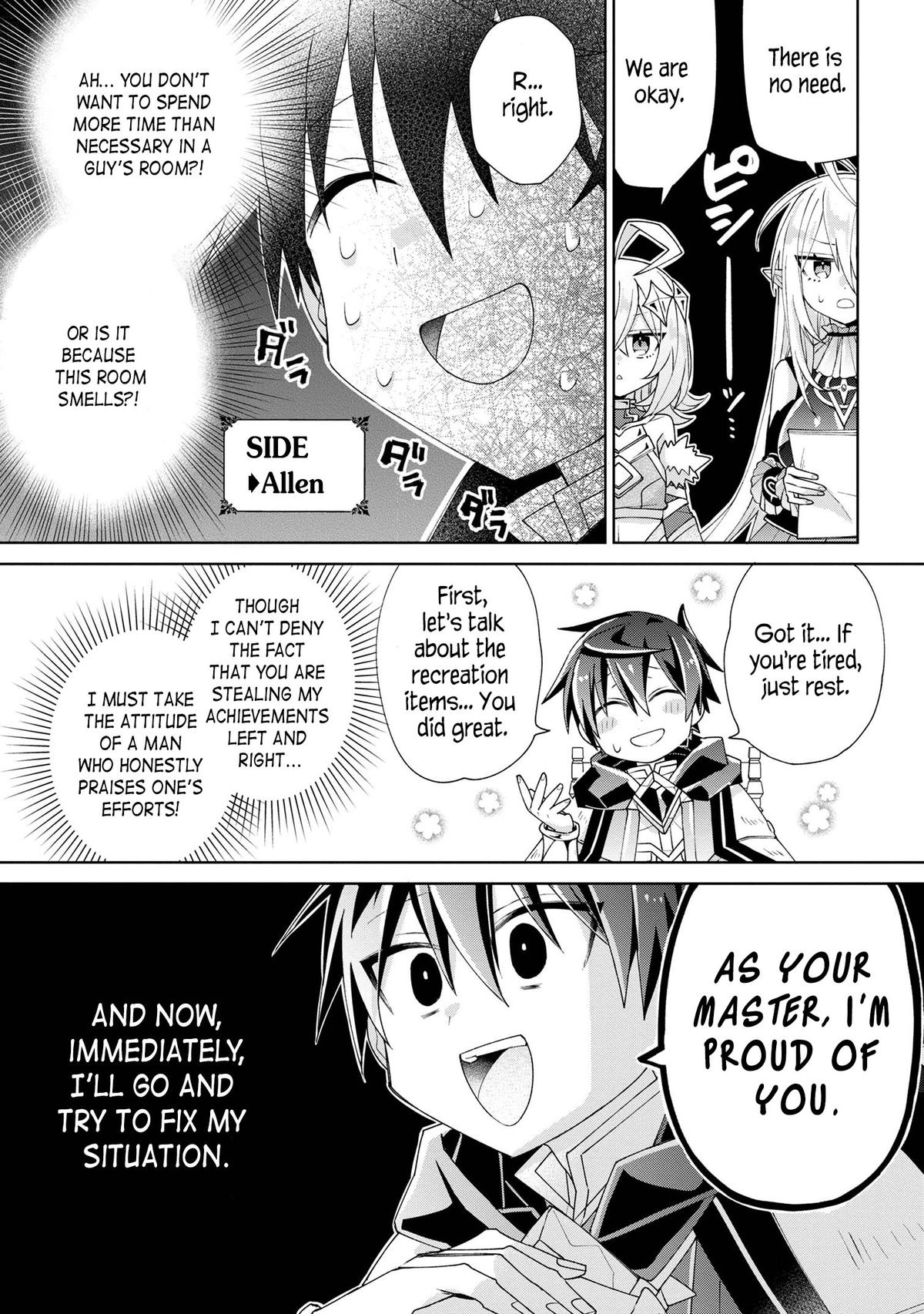 Dorei kara no Kitai to Hyouka no Sei de Sakushu Dekinai no da ga Chap 6 - Next Chap 7