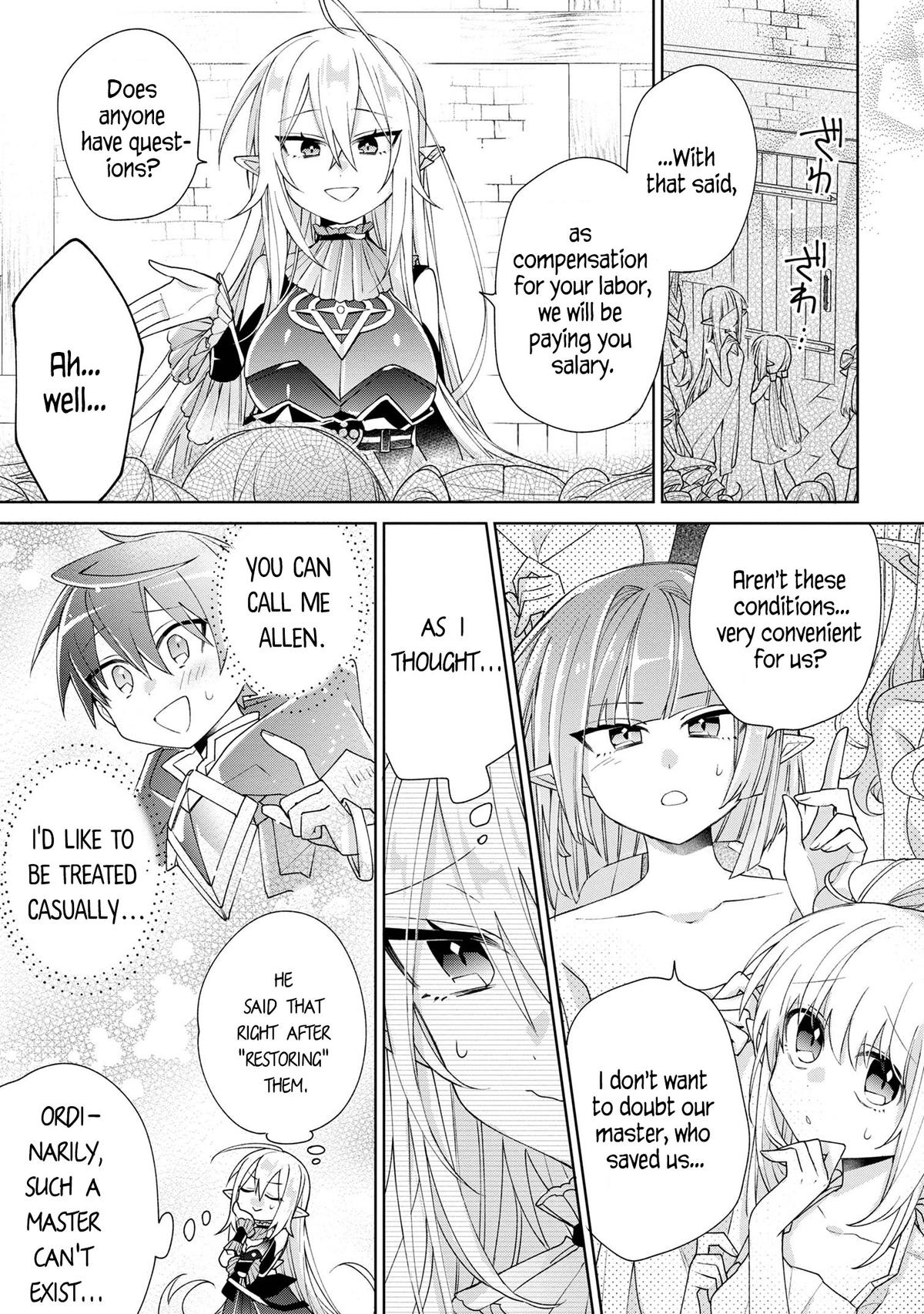 Dorei kara no Kitai to Hyouka no Sei de Sakushu Dekinai no da ga Chap 6 - Next Chap 7