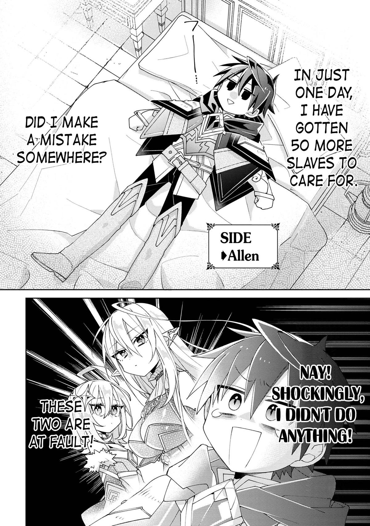 Dorei kara no Kitai to Hyouka no Sei de Sakushu Dekinai no da ga Chap 6 - Next Chap 7