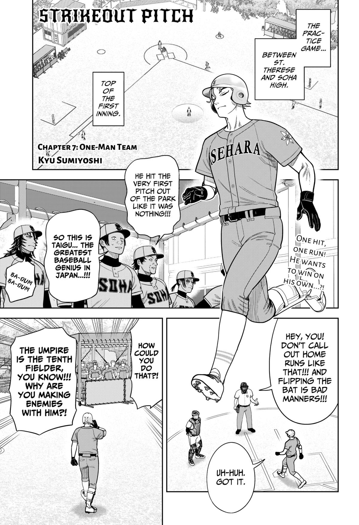 San-kyuu Pitch Chap 7 - Next Chap 8