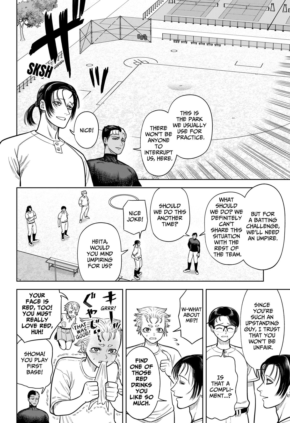 San-kyuu Pitch Chap 4 - Next Chap 5