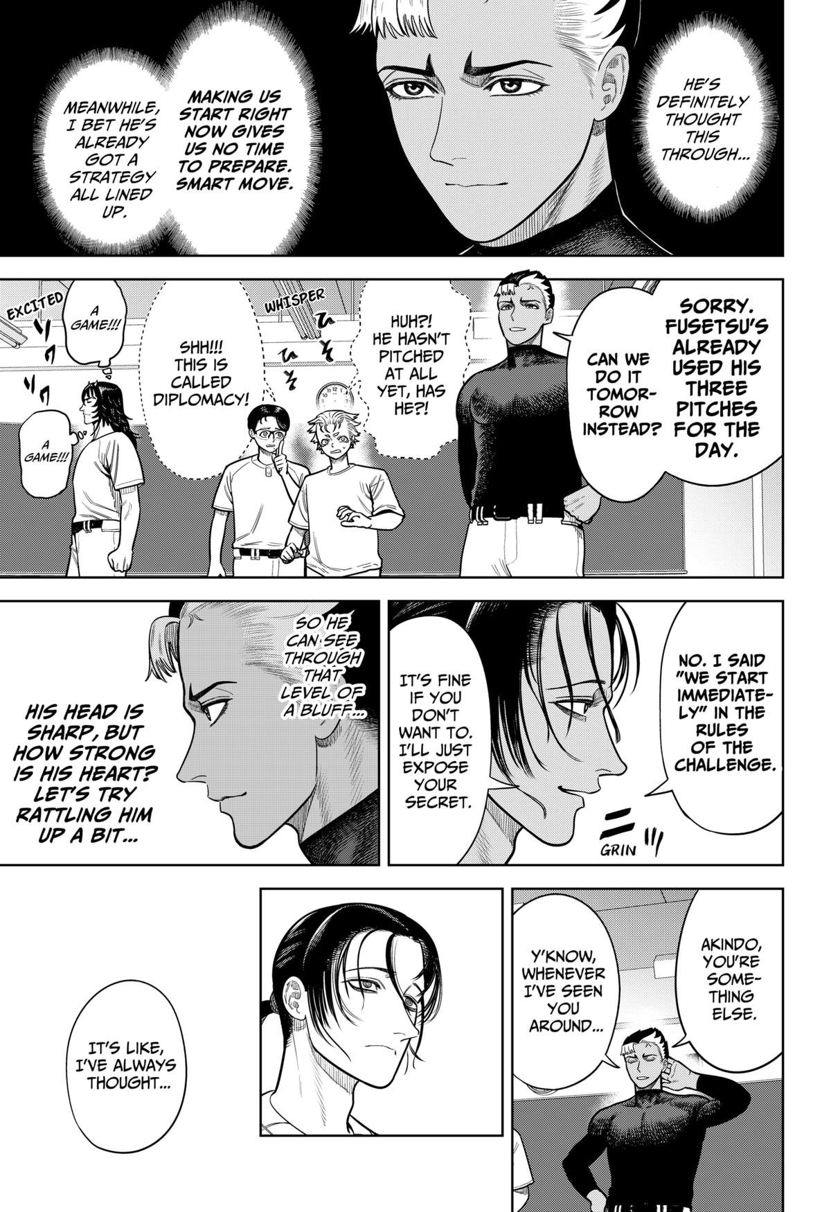 San-kyuu Pitch Chap 4 - Next Chap 5