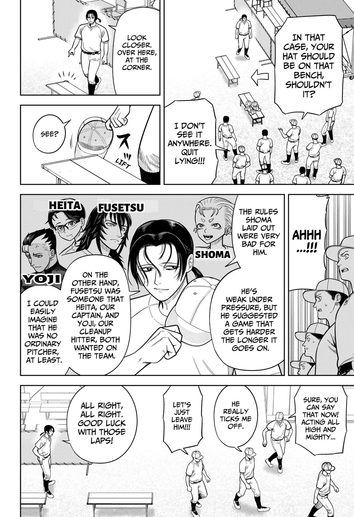 San-kyuu Pitch Chap 4 - Next Chap 5