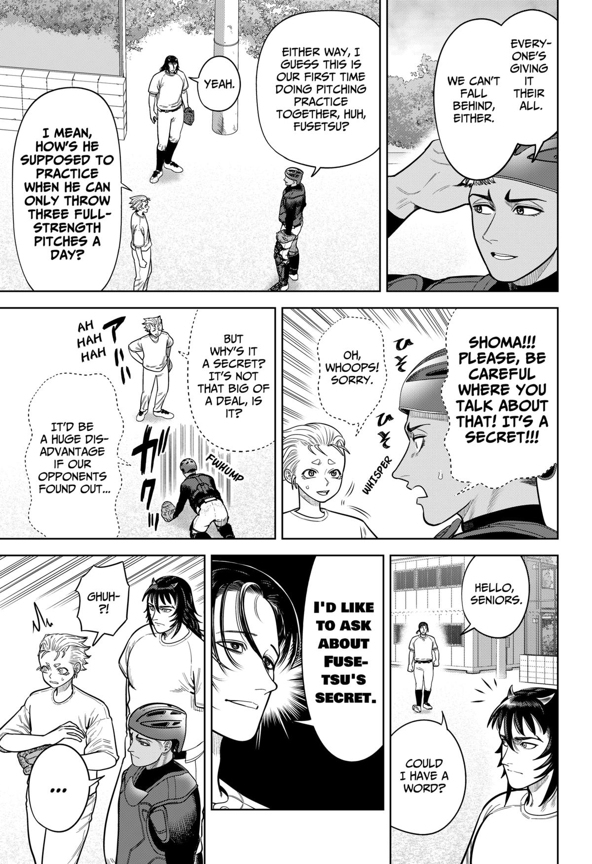 San-kyuu Pitch Chap 4 - Next Chap 5