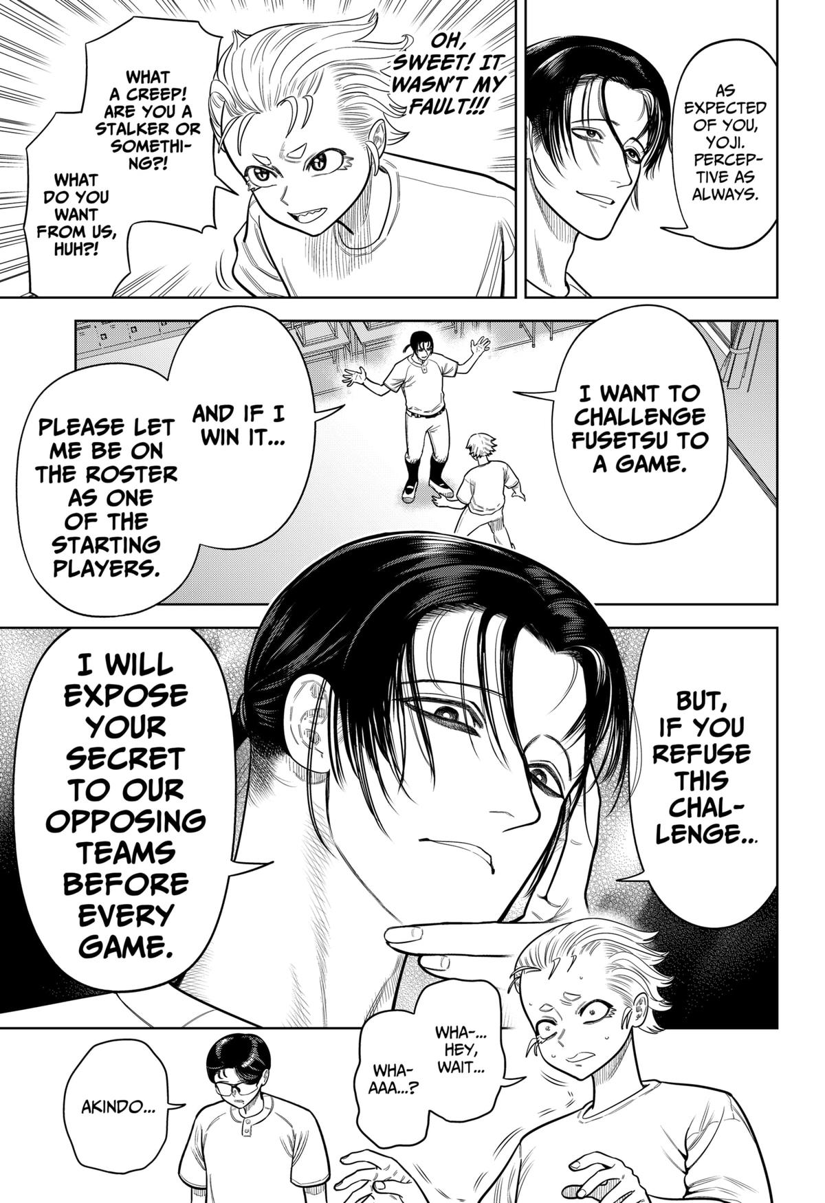 San-kyuu Pitch Chap 4 - Next Chap 5