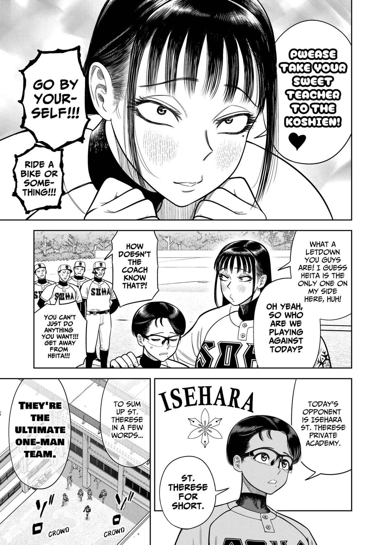 San-kyuu Pitch Chap 6 - Next Chap 7