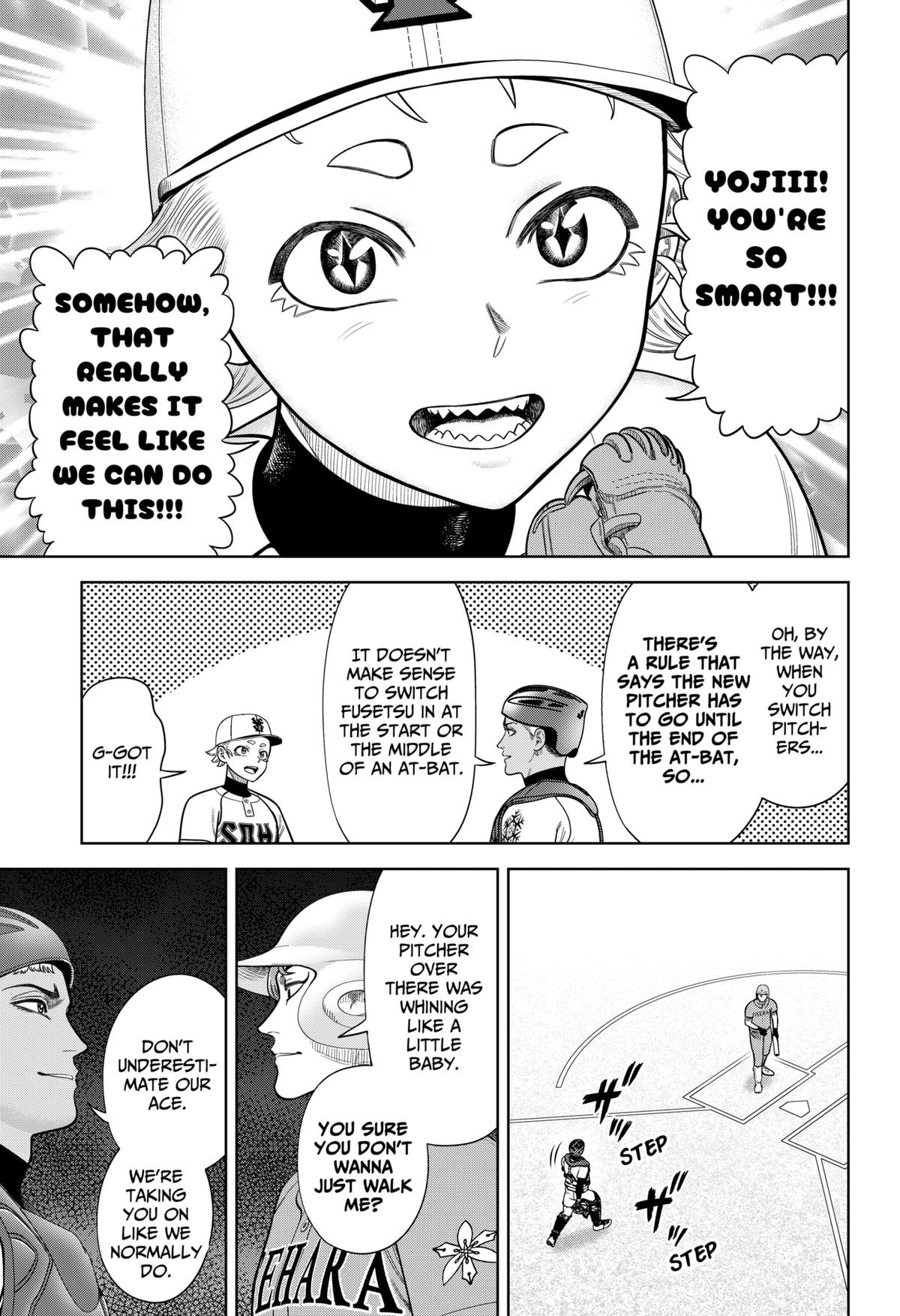 San-kyuu Pitch Chap 8 - Next Chap 9