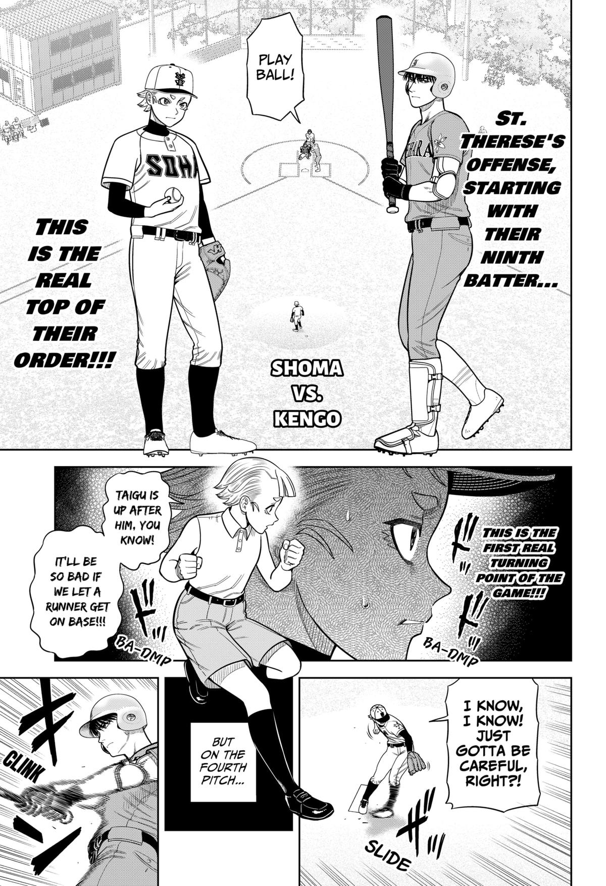 San-kyuu Pitch Chap 8 - Next Chap 9