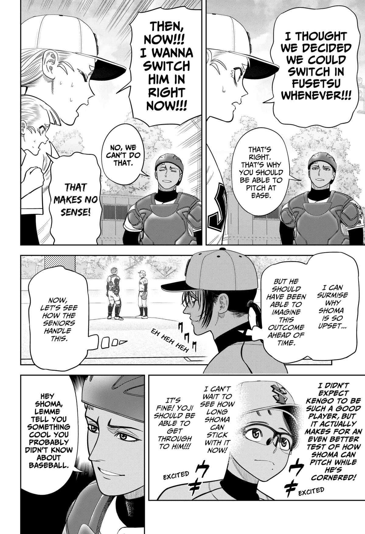 San-kyuu Pitch Chap 8 - Next Chap 9