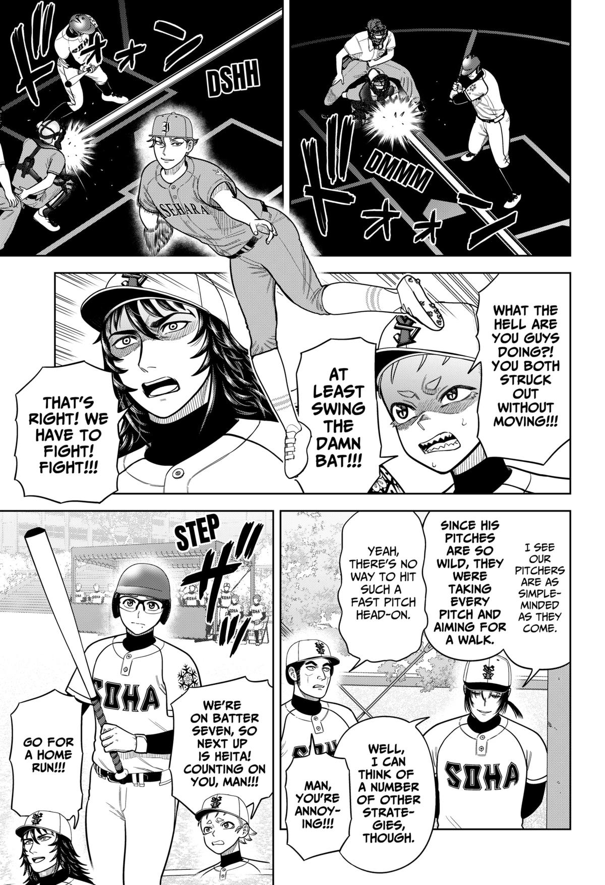 San-kyuu Pitch Chap 8 - Next Chap 9