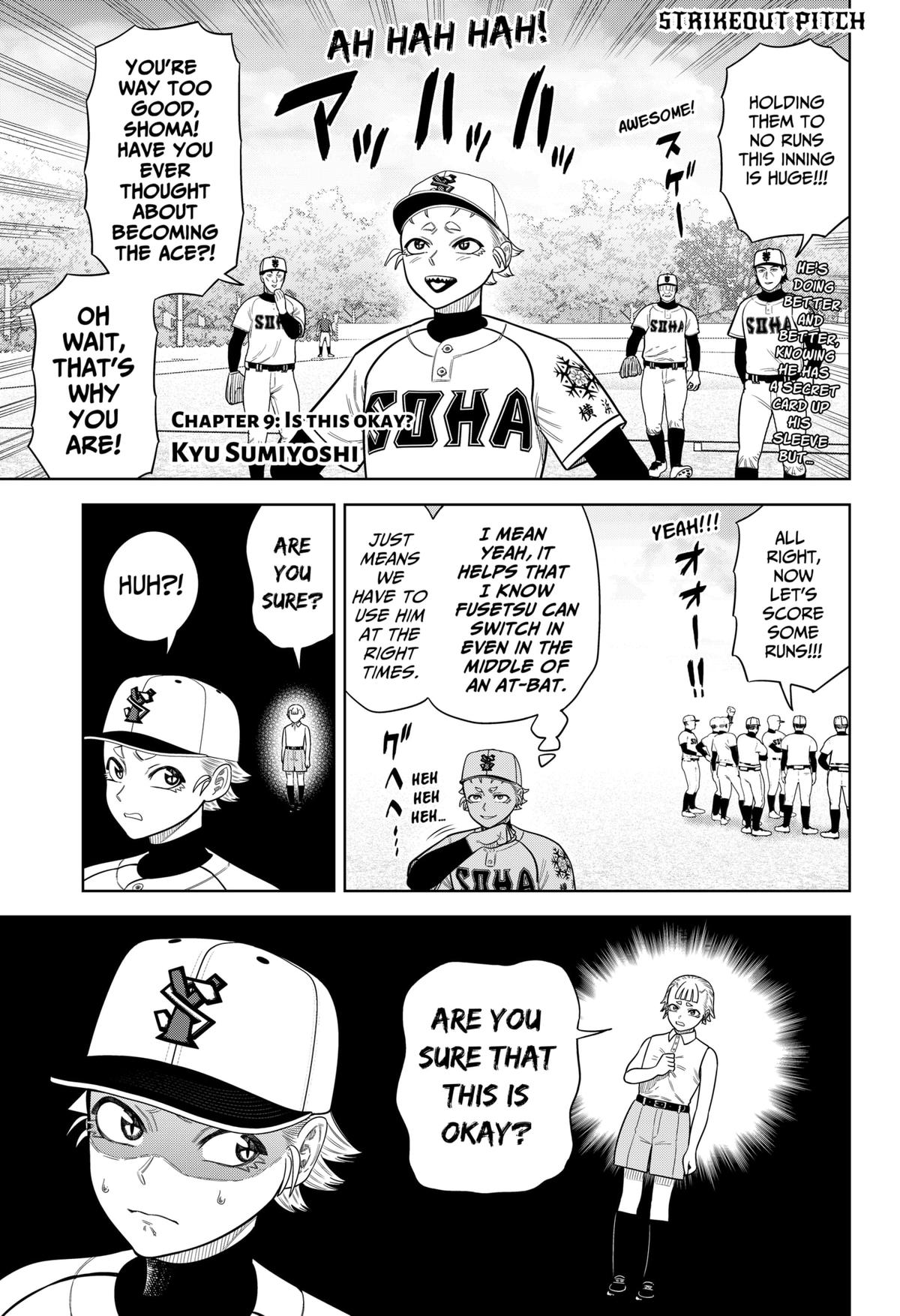 San-kyuu Pitch Chap 9 - Next Chap 10