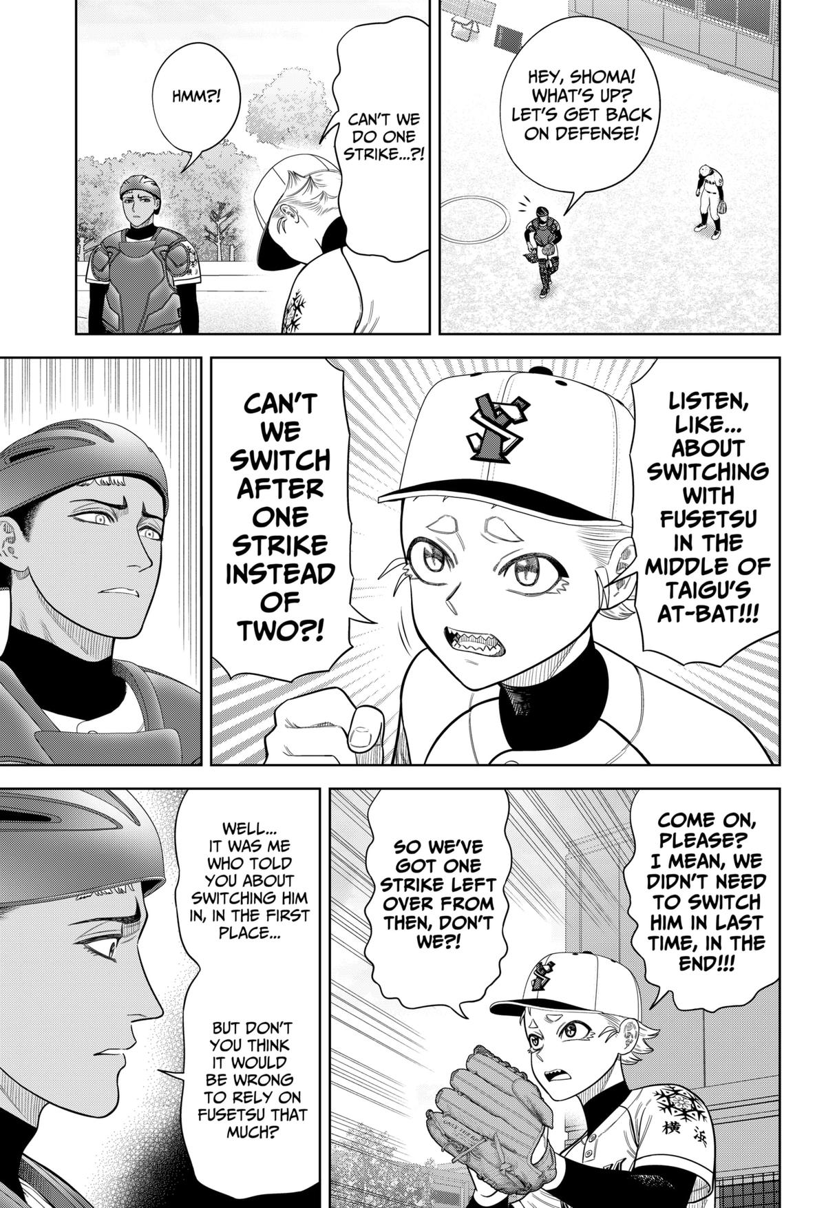 San-kyuu Pitch Chap 9 - Next Chap 10