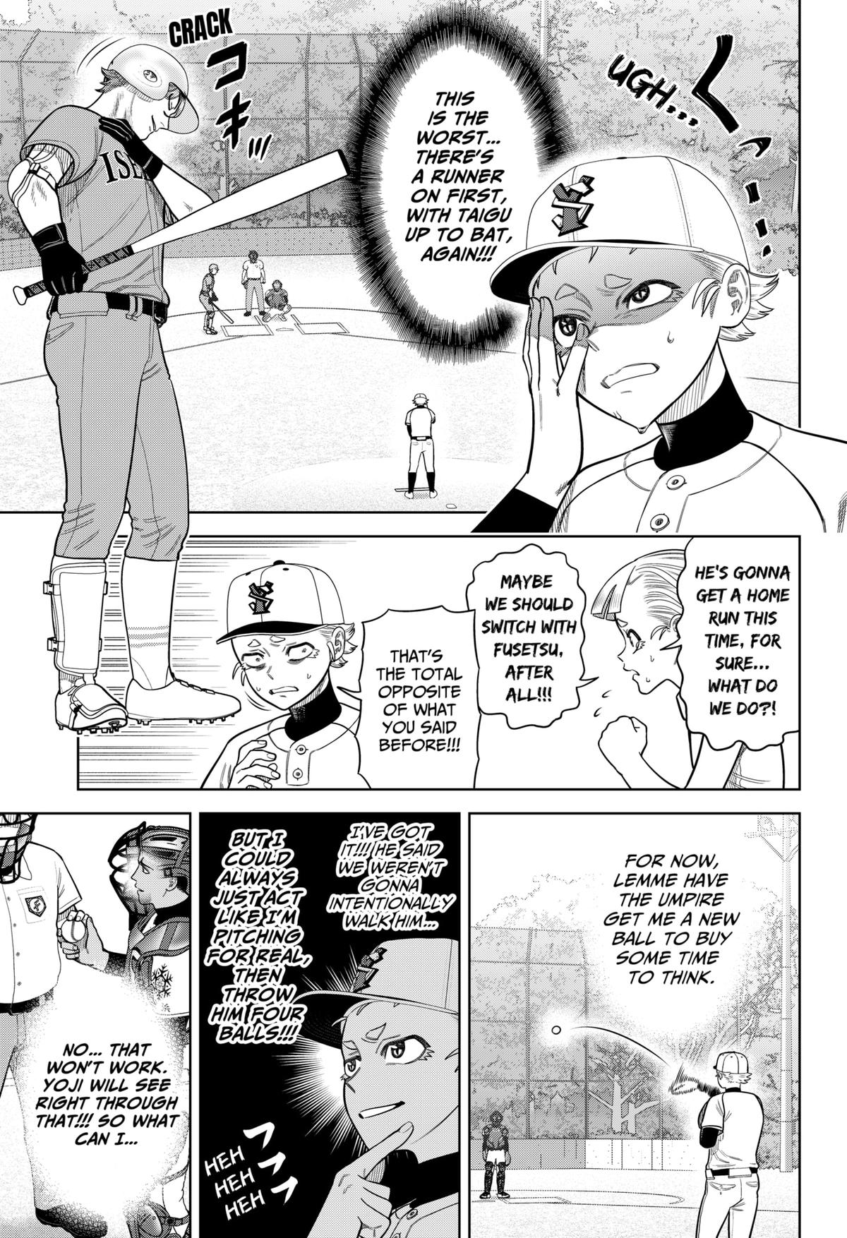 San-kyuu Pitch Chap 9 - Next Chap 10
