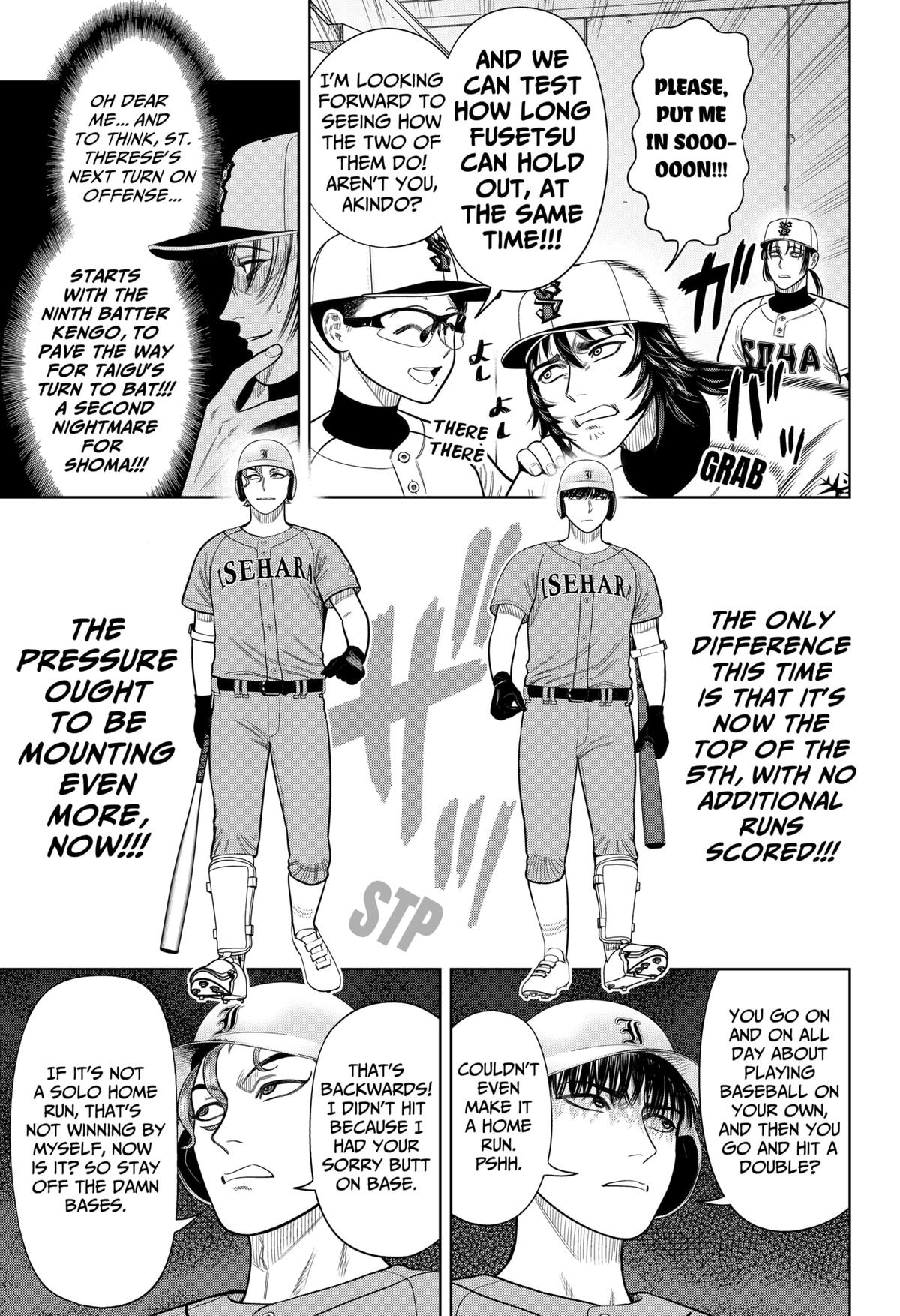 San-kyuu Pitch Chap 9 - Next Chap 10
