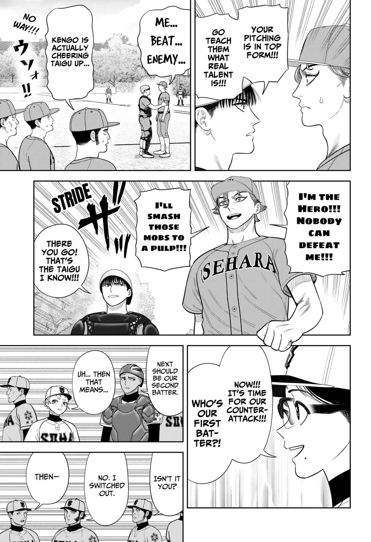 San-kyuu Pitch Chap 14 - Next Chap 15