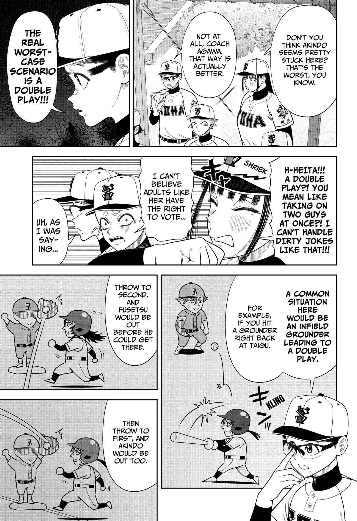 San-kyuu Pitch Chap 15 - Next Chap 16