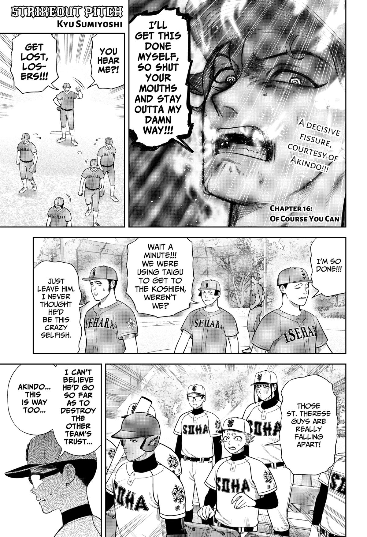 San-kyuu Pitch Chap 16 - Next Chap 17