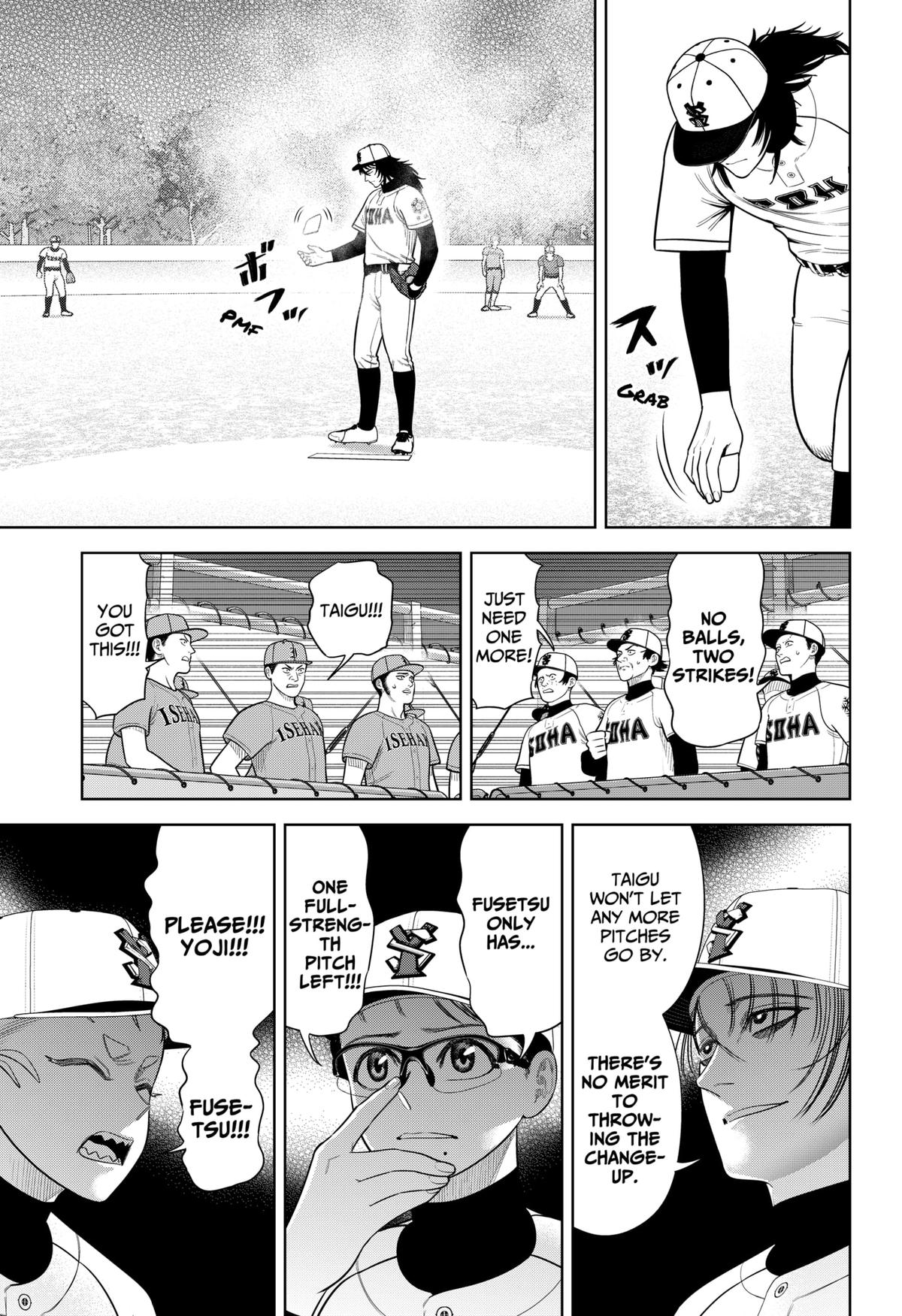 San-kyuu Pitch Chap 18 - Next Chap 19